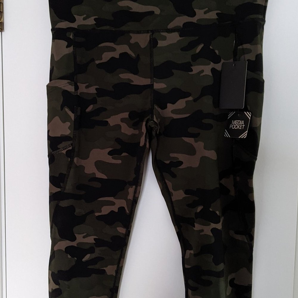 Green Cami BSP Leggings
